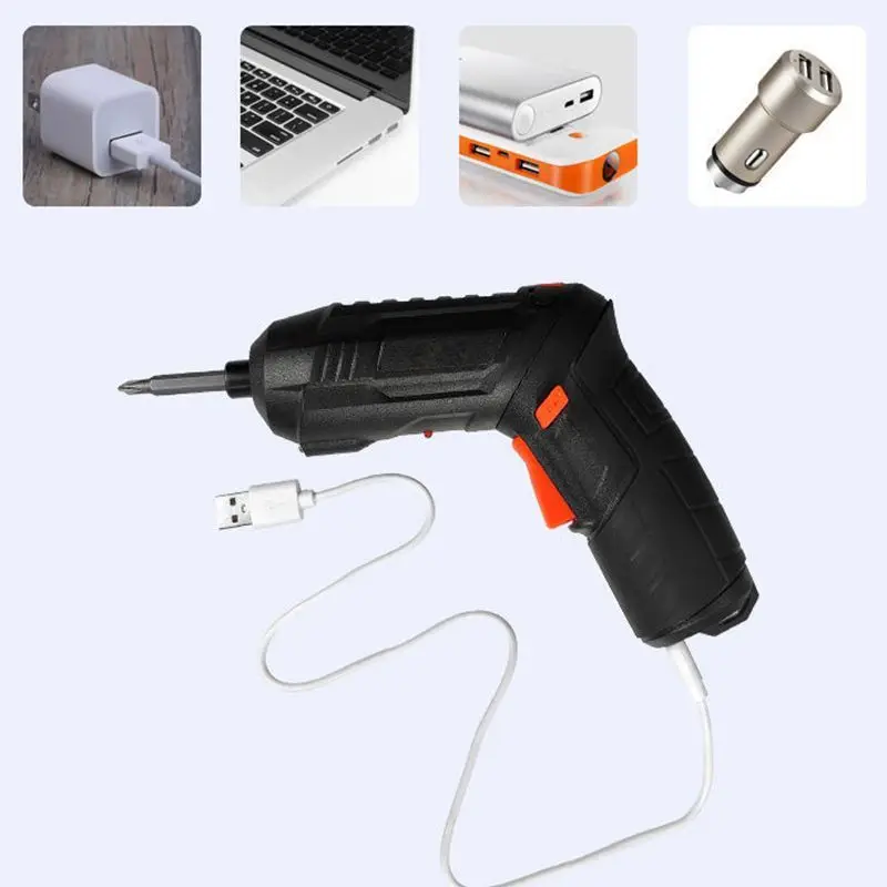 1800mAh Electric Screwdriver Battery Rechargeable Screwdriver Powerful Impact Wireless Screwdriver Drill Electric Screw Driver