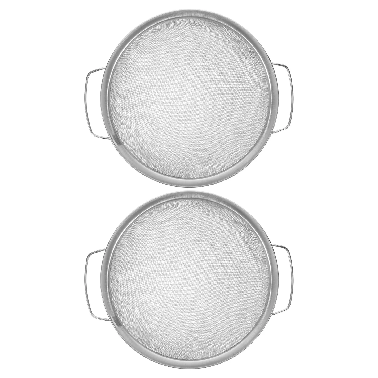 

2Pcs Stainless Steel Paint Filter Fine Mesh Strainer Airless Spray Gun Accessories 11.2 Inch Paint Sprayer Filter Screen Latex