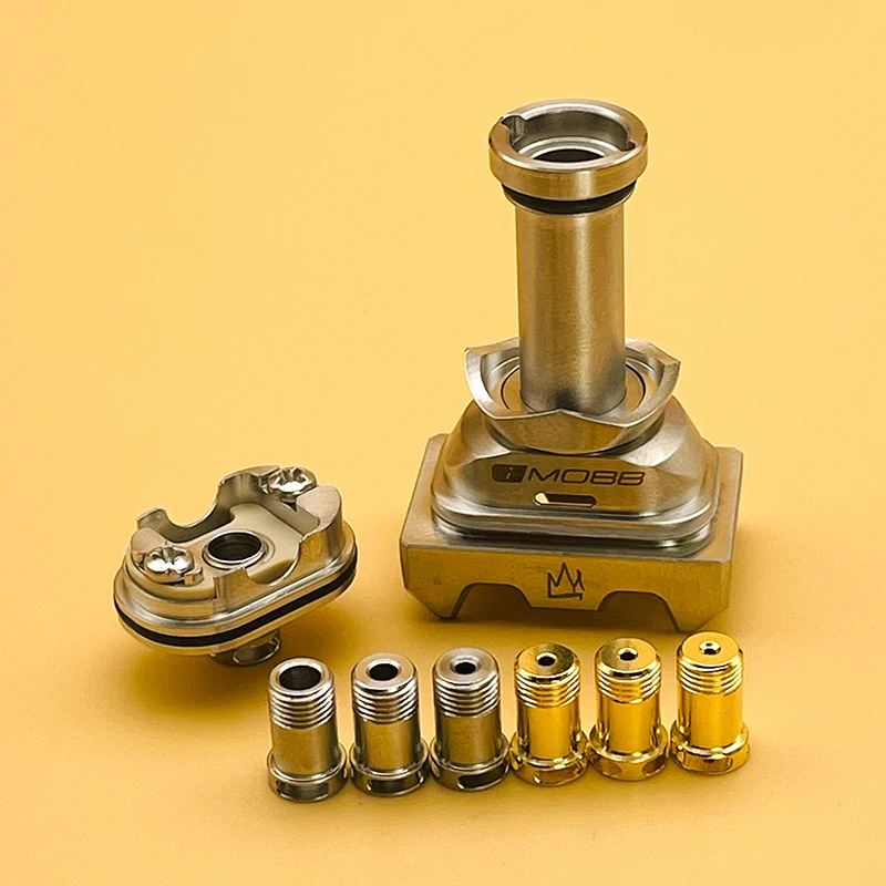 جسر DSX New Monarchy iMobb RBA مع خزان زيت متكامل لـ Billet / BB / Boro Mod مع دبوس هوائي 0.8 1.0 1.2 1.5 2.0 3.0 4.0 #3