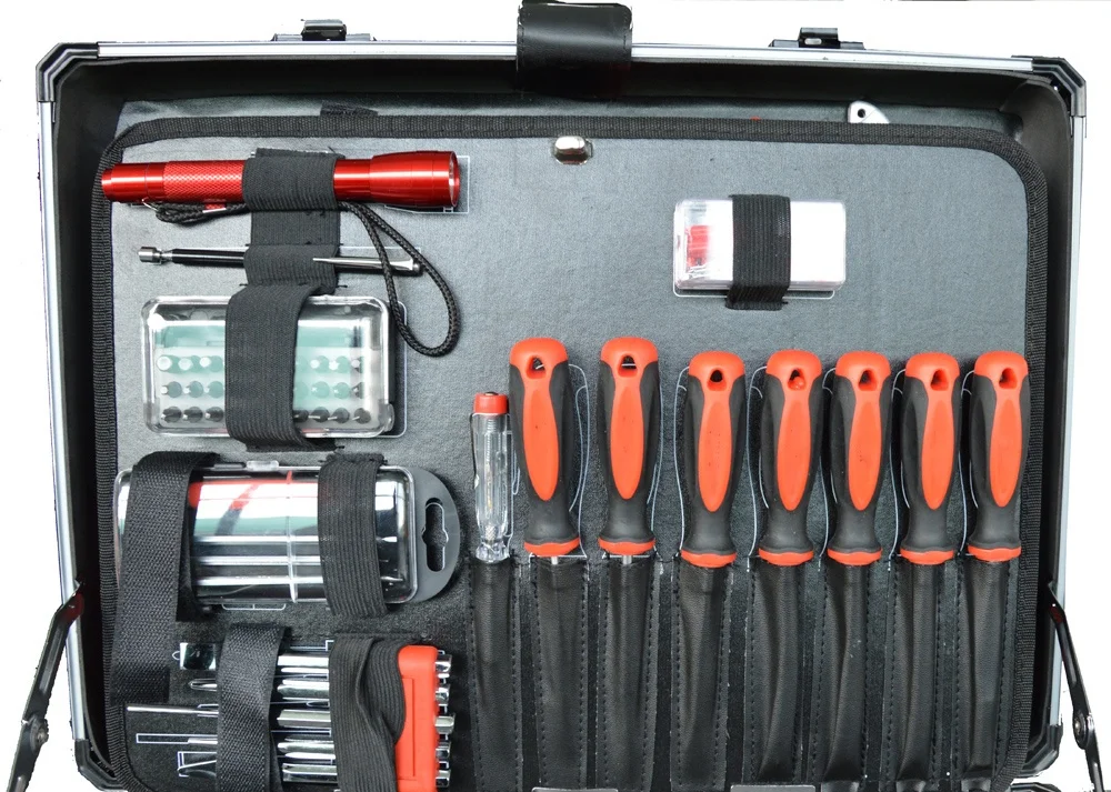 196PCS High Quality Metal Tool Set Cordless Tool Kit