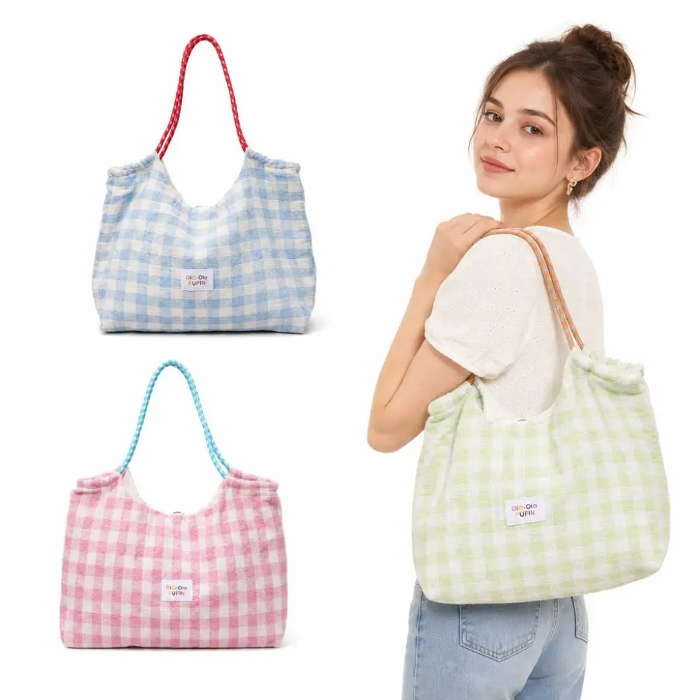 bolsa-de-ombro-xadrez-feminina-de-grande-capacidade-leve-com-design-de-fivela-aberta-bolsa-de-lona-duravel-para-usar-debaixo-do-braco
