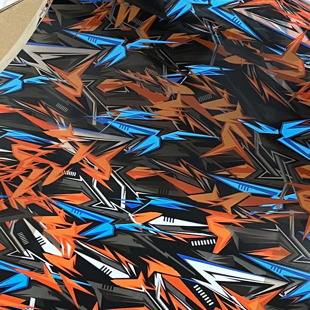 Hydro Dipping Films 50CM Width Colorful Design Motorcycle Renovation Water Transfer Printing Film Aqua Transfer Printing