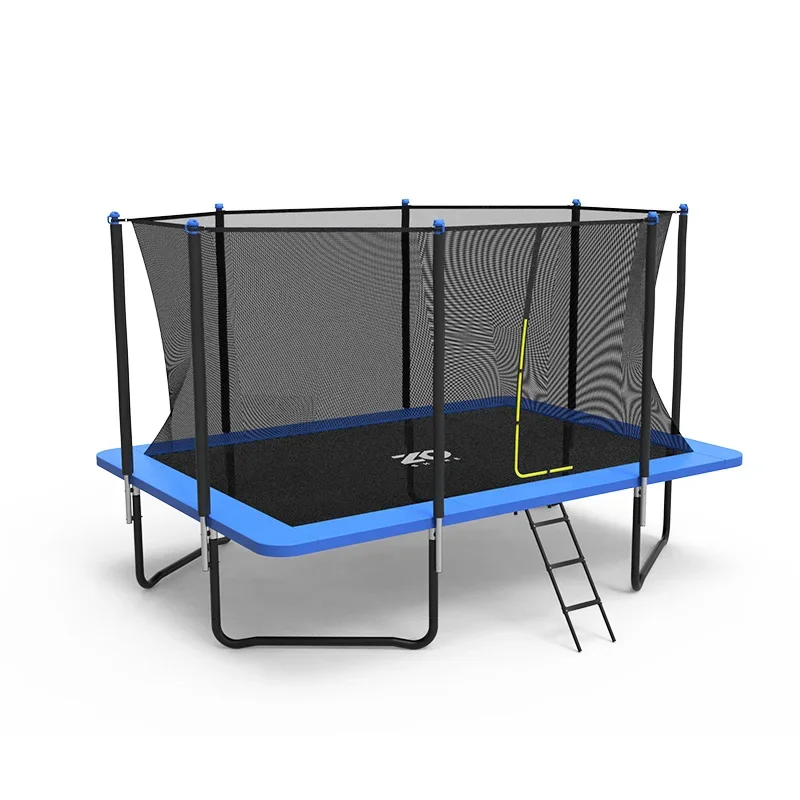 Zoshine Trampoline 10x17FT 9X15FT 8X14FT Outdoor Square Gymnastics Trampolines For Kids Adults Long Large Bid Rectangular