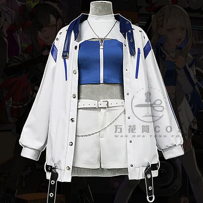 Shiraishi An Azusawa Kohane Cosplay Costume Game PJSK Cosplay Clothing Fancy Party Suit Halloween Uniforms