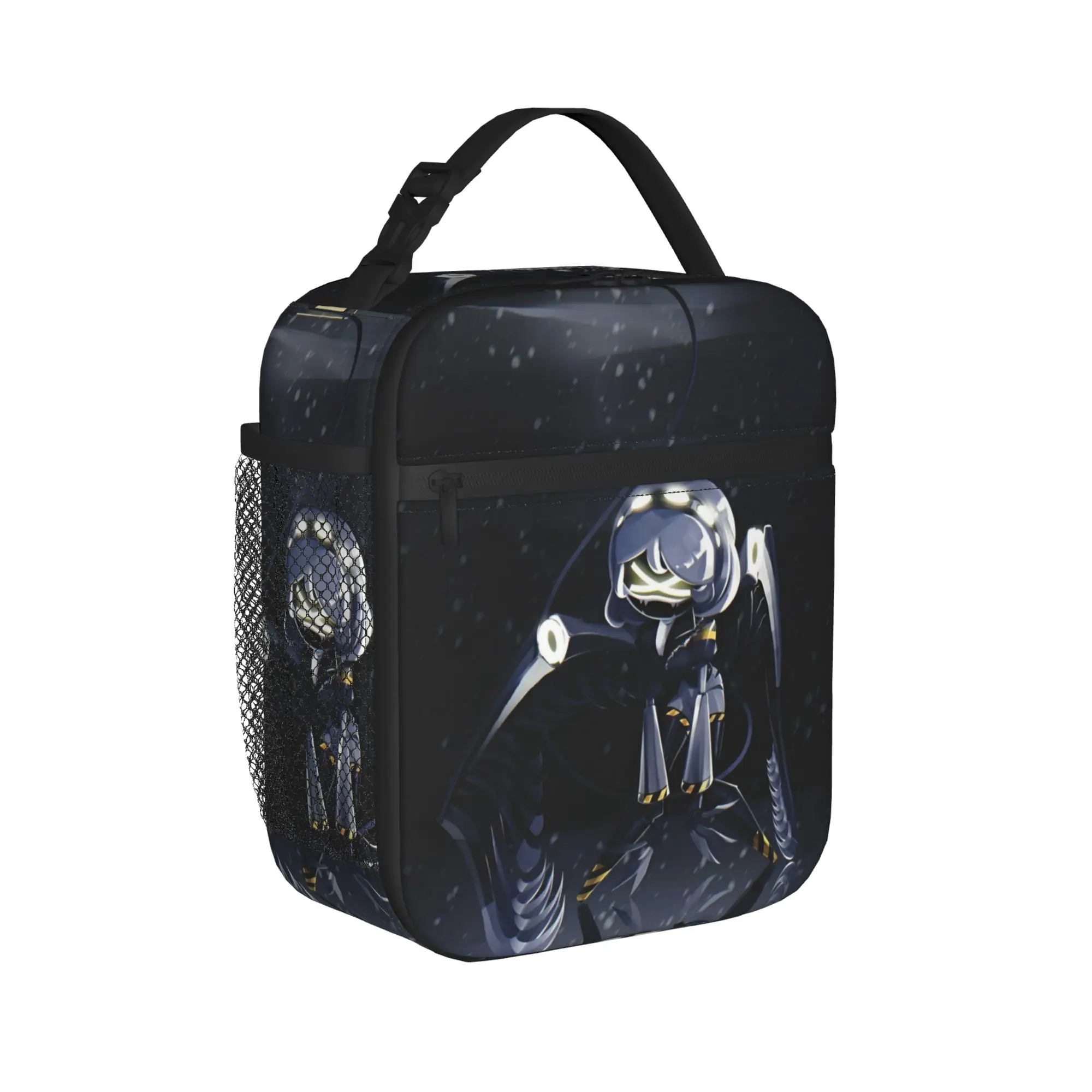 Murder Drones  Insulated Lunch Bag Cooler Bag Reusable,Meal Container Science Fiction High Capacity Tote Lunch Box Food Bag