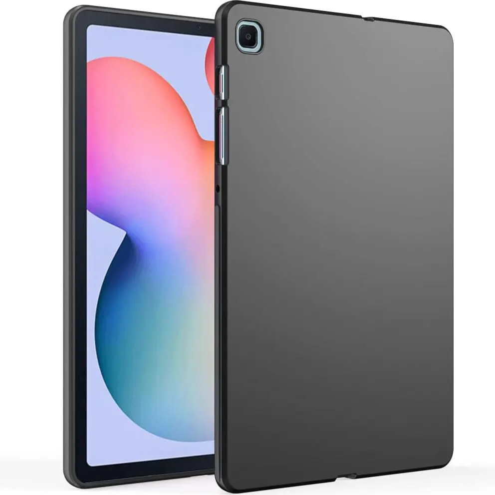 

Чехол для планшета Samsung Galaxy Tab S6 Lite (2022), 10,4 дюйма, SM-P613 P619, черный мягкий силиконовый защитный чехол из ТПУ с защитой от падения