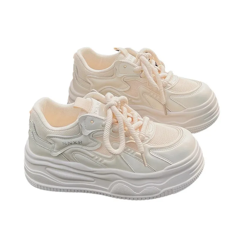 Casual Sneakers Women 2025 High Street Summer Breathable New Fashion Ladies Shoes Athletic Classic Sports Outdoor Footwear