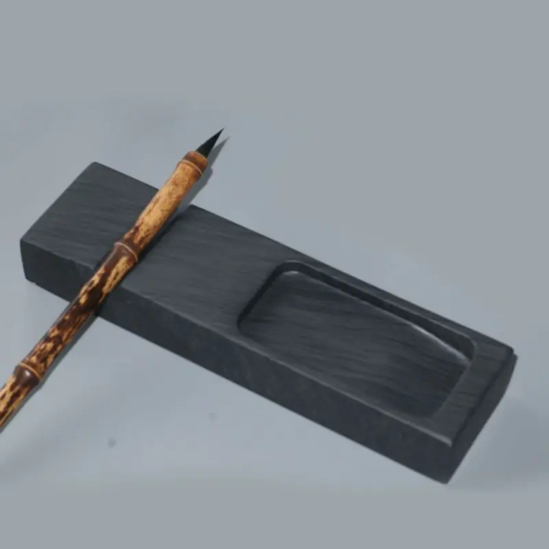 Natural Original Stone Paper, Sheyan, Water Wave Pattern Inkstone, Xiaokai Town, Chi Mochi, Student Beginner