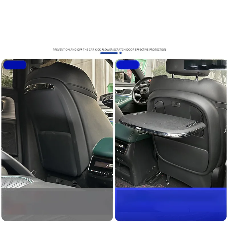 For GAC Trumpchi GS8 Seat back tray table multi-functional folding storage dining table Automobiles Parts accesorios para auto