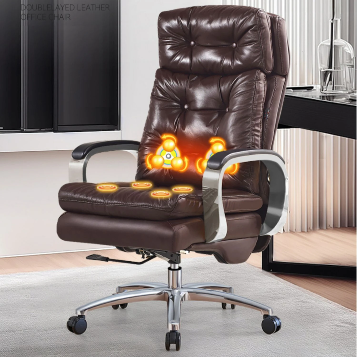 Designer Bedroom Office Chair Swivel Latex Cushion Modern Home Gaming Chair Conference Comfortable Silla Gamer Office Furniture