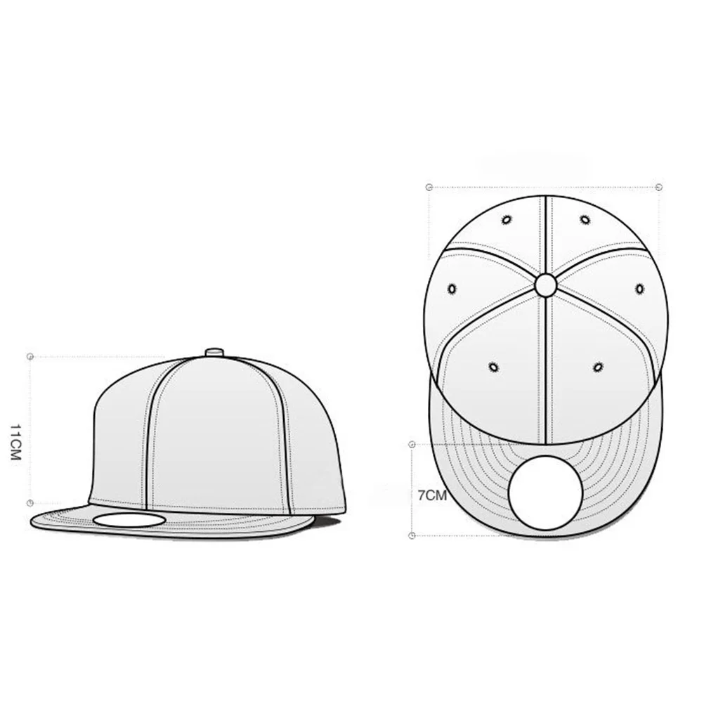 Berretto da baseball dorato Cappello da baseball hip-hop regolabile in PU con tesa piatta Snapback Berretto da baseball unisex 27x18x11 cm