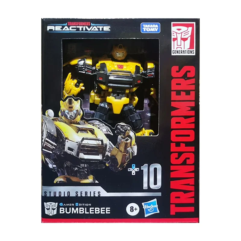 Hasbro Transformers Reactivate Studio Series SS10 Bumblebee Game Edition 12Cm Deluxe Class Original Action Figure Model Toy Gift