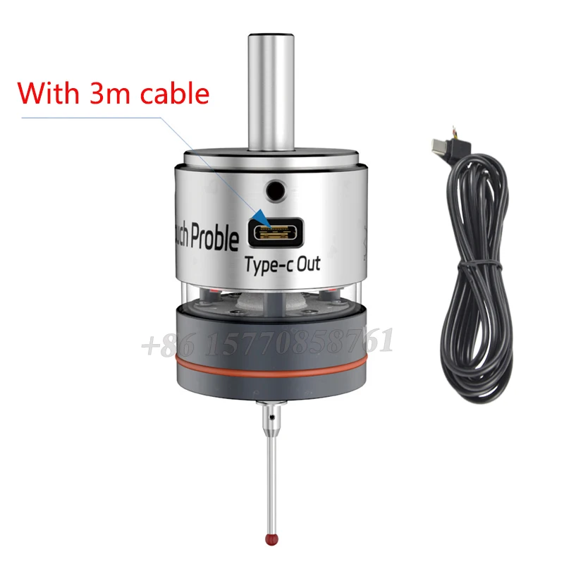 Imagem -02 - Localizador de Borda 3d Fotoelétrico de Alta Precisão Wp500 Centro de Usinagem Cnc Fresadora Repetibilidade de Centralização Automática 0.001