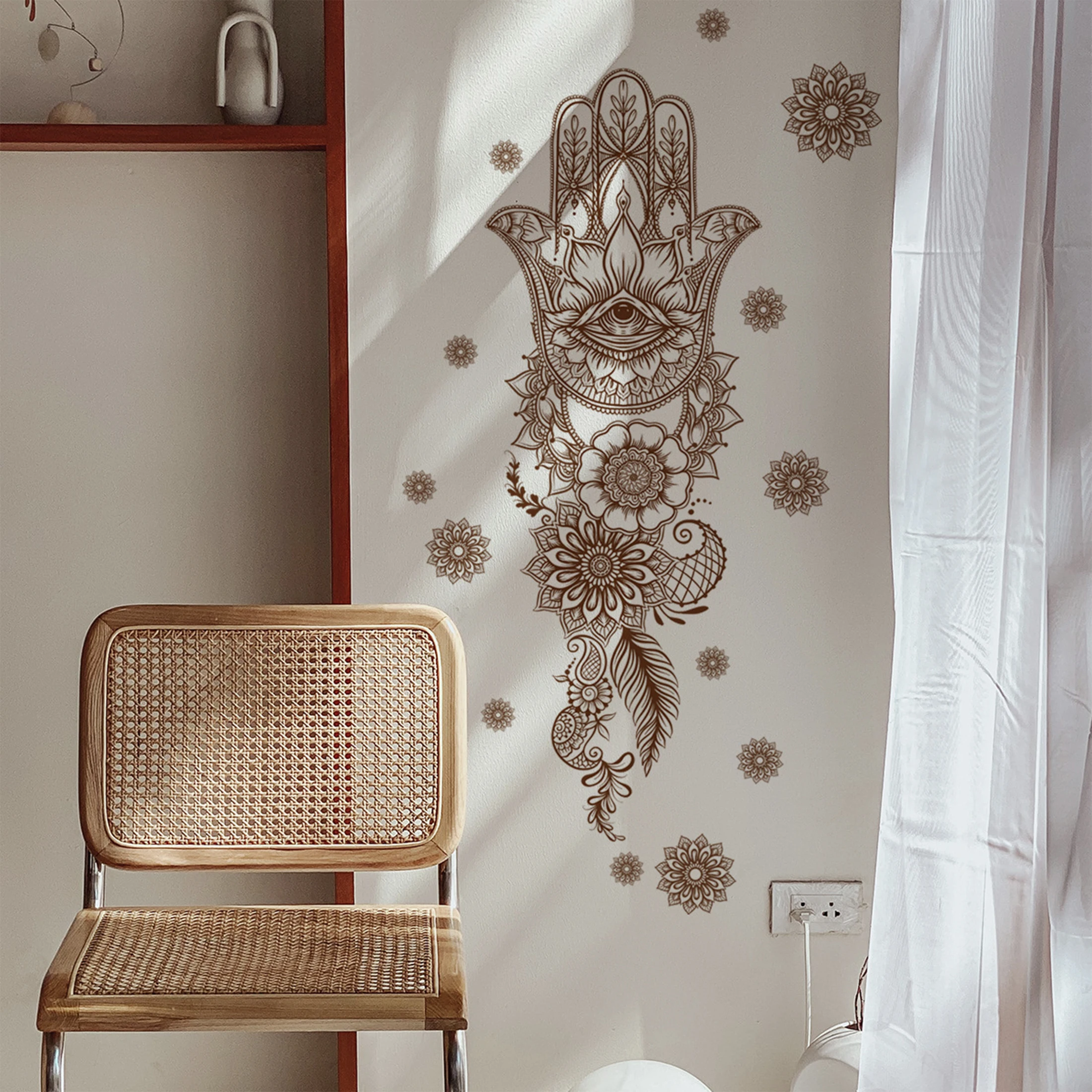 1 pcs wall sticker PVC wallpaper sticker self-adhesive background decoration suitable for home living room room decoration