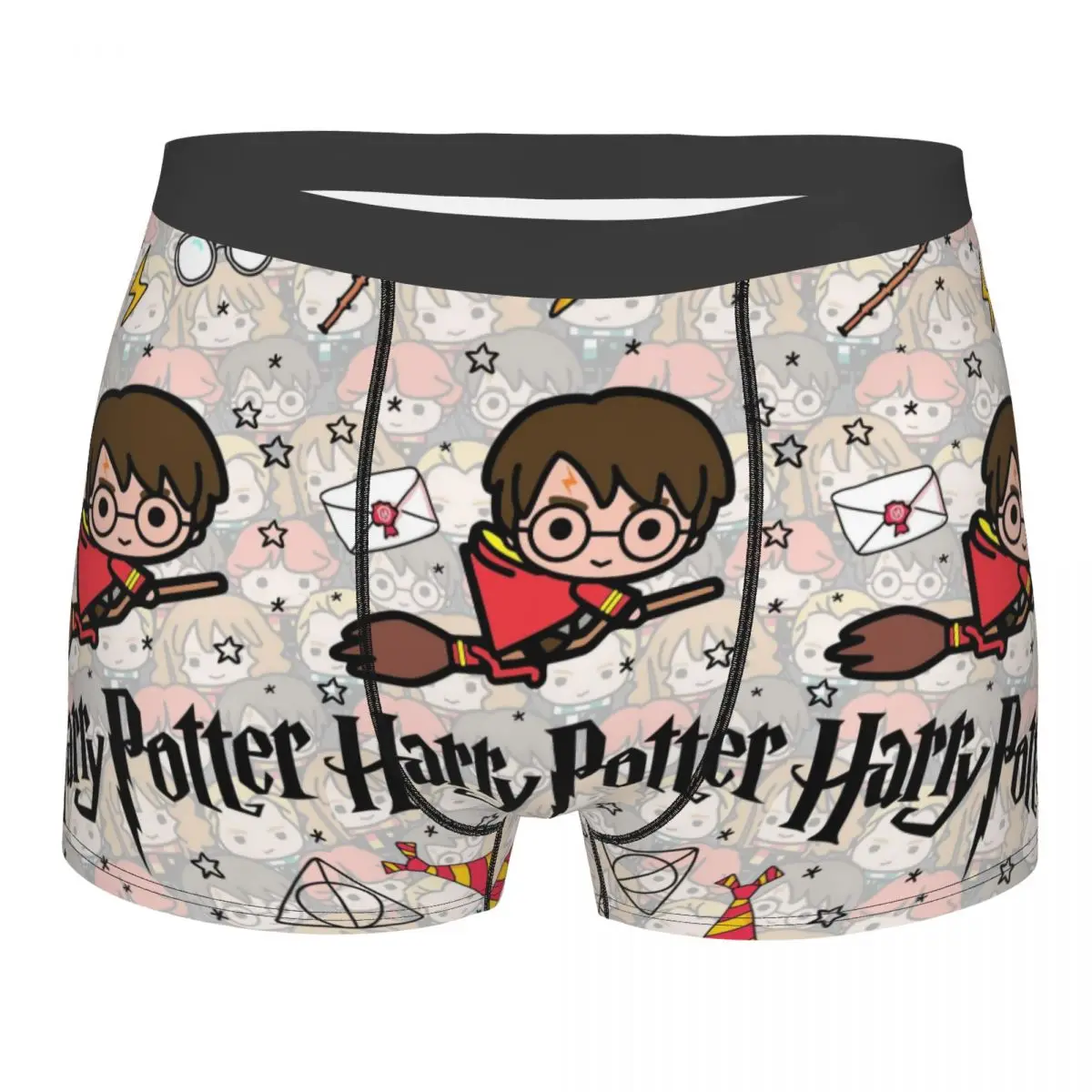 

Harrys Magic Adventure Movies Potters Underwear Men Sexy Printed Customized Boxer Shorts Panties