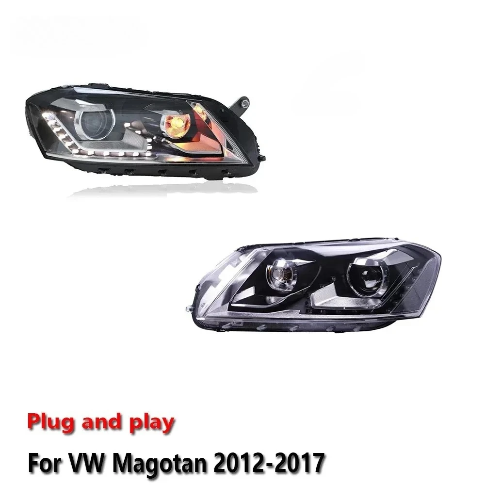 

Car LED Upgrade Headlight Accessories For VW Magotan 2012-2017 DRL Brake Turn Signal Lamp Plug and Play