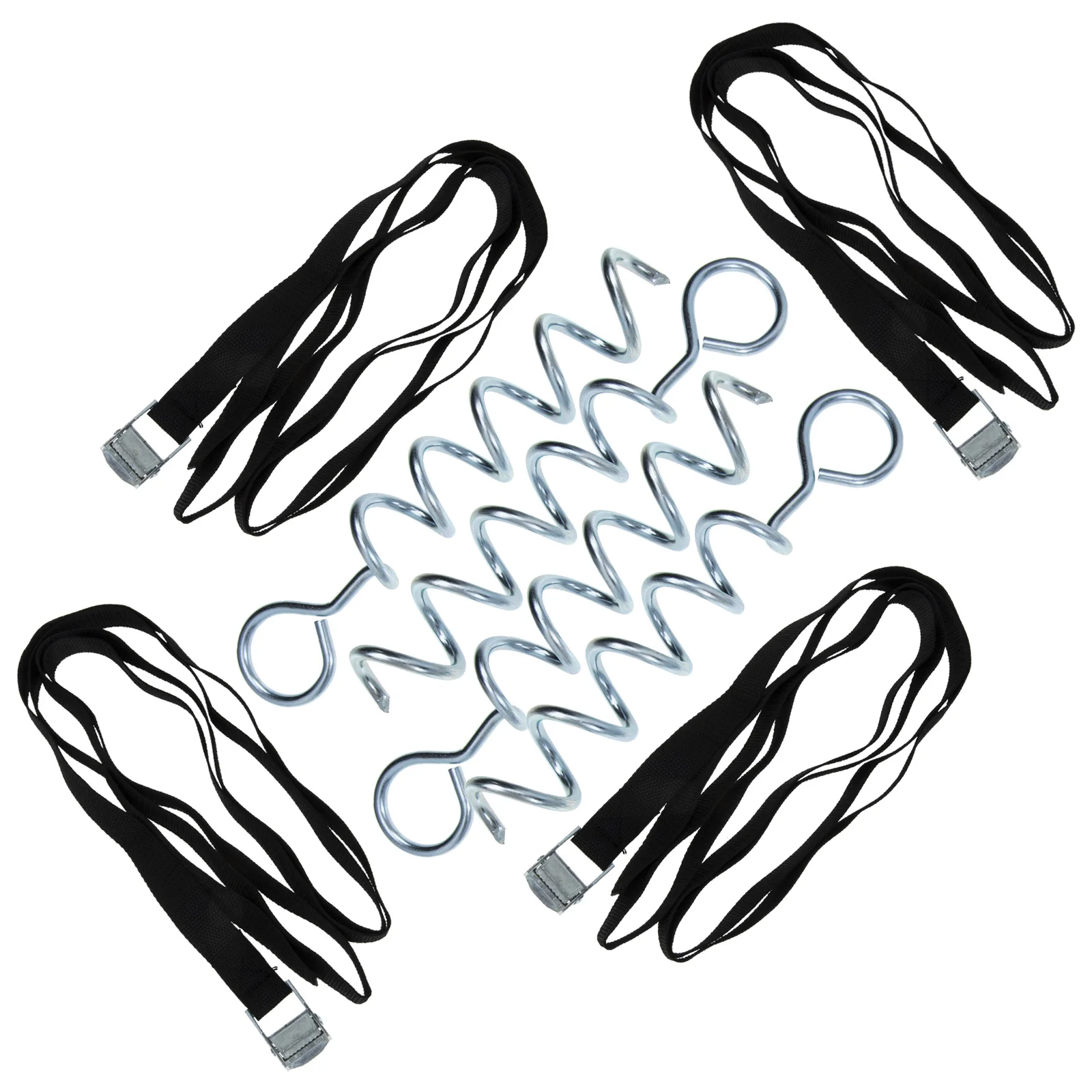 

1 set Portable Tent Stake Spiral Resistant Ground Anchor Camping Garden Outdoor Fixing Dog Anchor Professional