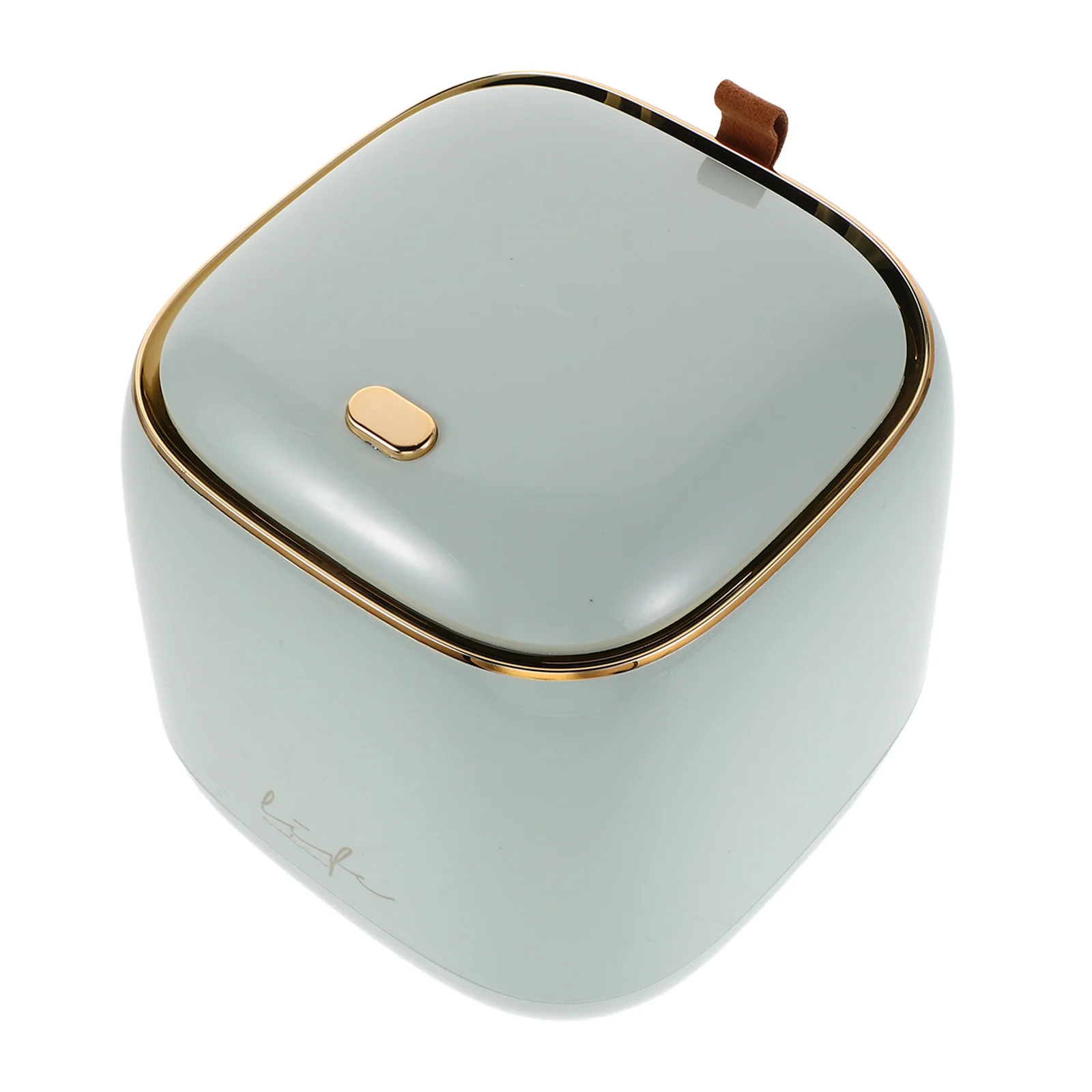 

Desktop Trash Can Mini Small Garbage Bin With Press Lid For Home Office Bedroom Car Countertop Table Dustbin Compact Waste