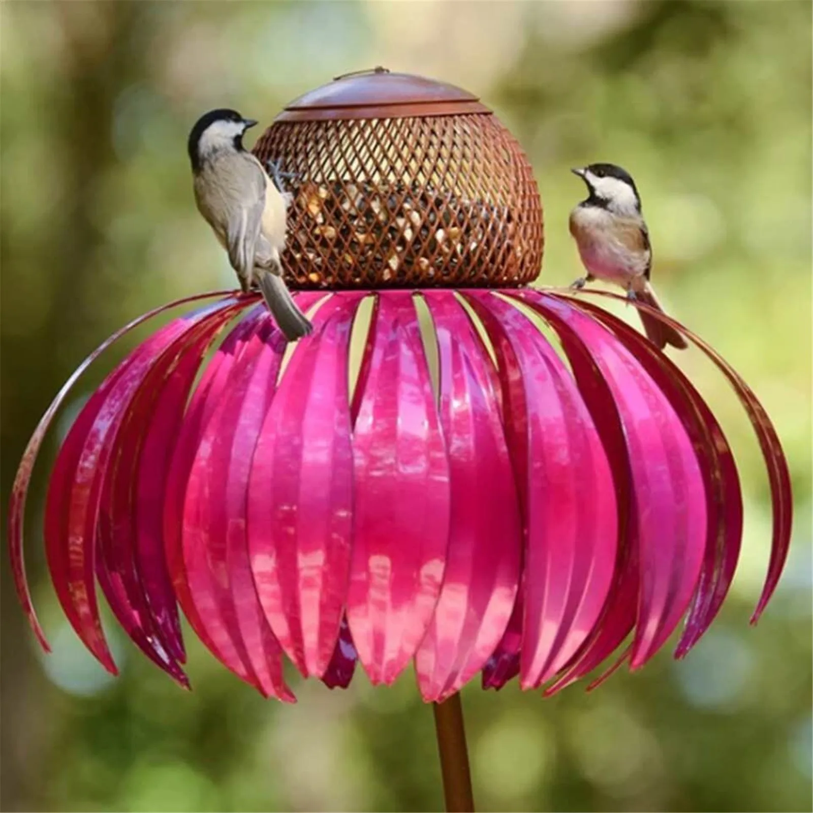 Sensation  Coneflower Bird Feeder Wild Bird Feeder Gazebo Hummingbird Feeder