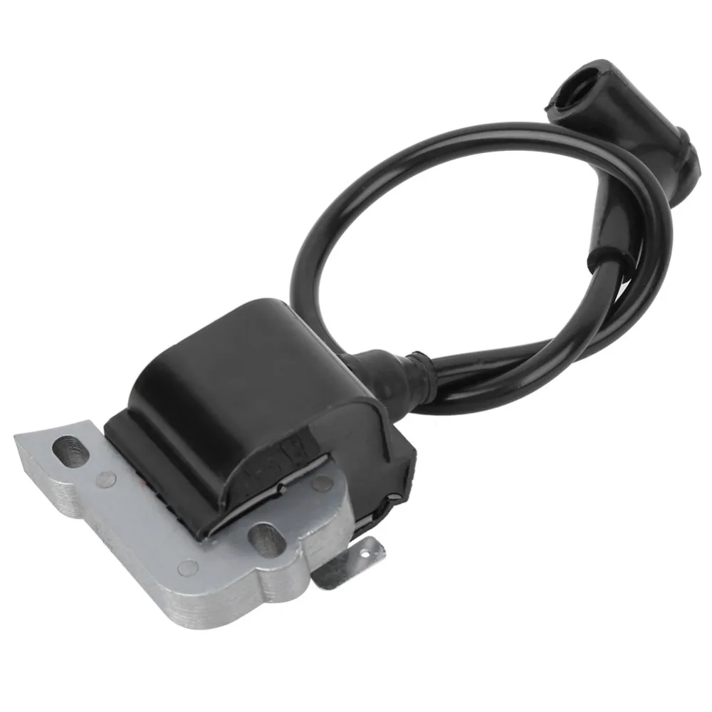 Black Ignition Coil Replacement With Wire Compact Ignition Module Coil Pack for JONSERED 450 455 525 535 490 590