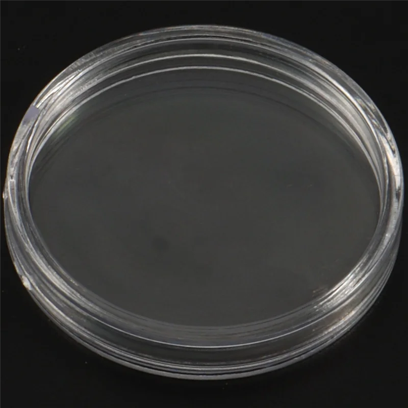 Portamonete ABJI-17/20/25/27/30 mm, capsule per monete d'argento da 400 pezzi con guarnizione in schiuma, portamonete professionale per la raccolta di monete