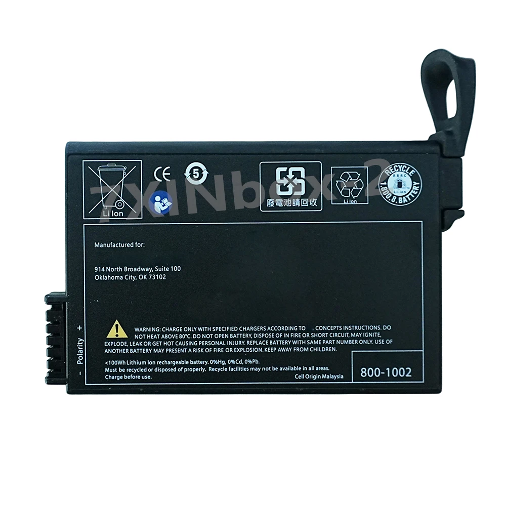 800-1002 14.4V 95Wh 6600mAh Replacement battery For O2 Concepts Oxlife Series 4ICR19/65-3