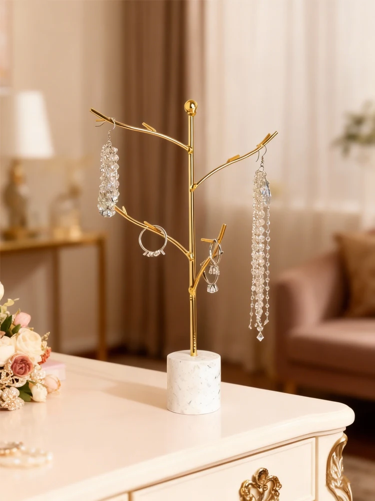 

Подставка-органайзер для ювелирных украшений: держатель для серег, ожерелий, браслетов и колец