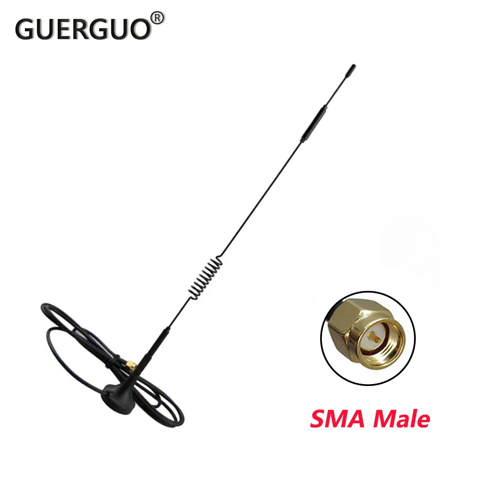 

4G LTE Signal High Gain 10DB Antenna Sharing Smart Vending Machine SMA TS9 CRC9 Male RG174 Cable Magnetic Suction Cup Antenna