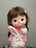 New sd BJD doll 1/6 BJD Girl 25cm diandian resin toy model doll birthday gift diy put on makeup