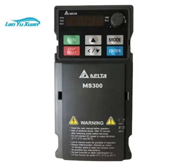 

Delta Ms300 VFD 13AMS43ANSAA Built-in Brake Unit PLC 380v 3 Phase 5.5kw Vfd Frequency Inverter Delta