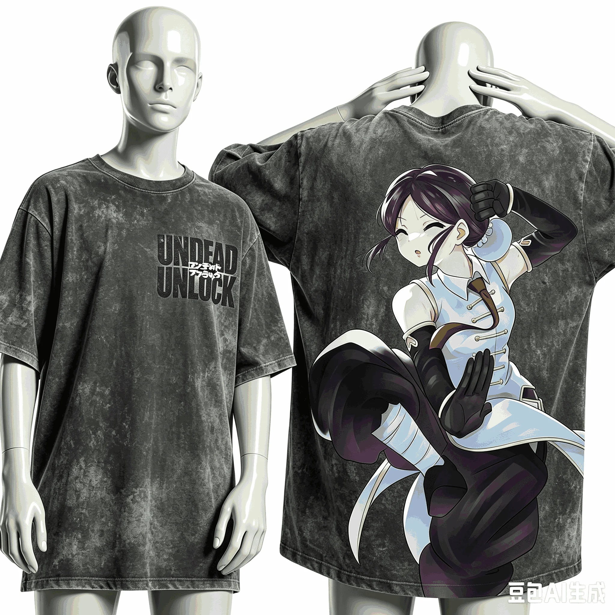 เสื้อยืดลาย Undead Unluck สำหร - Vintage Fashion Model บทวิจารณ์และราคา