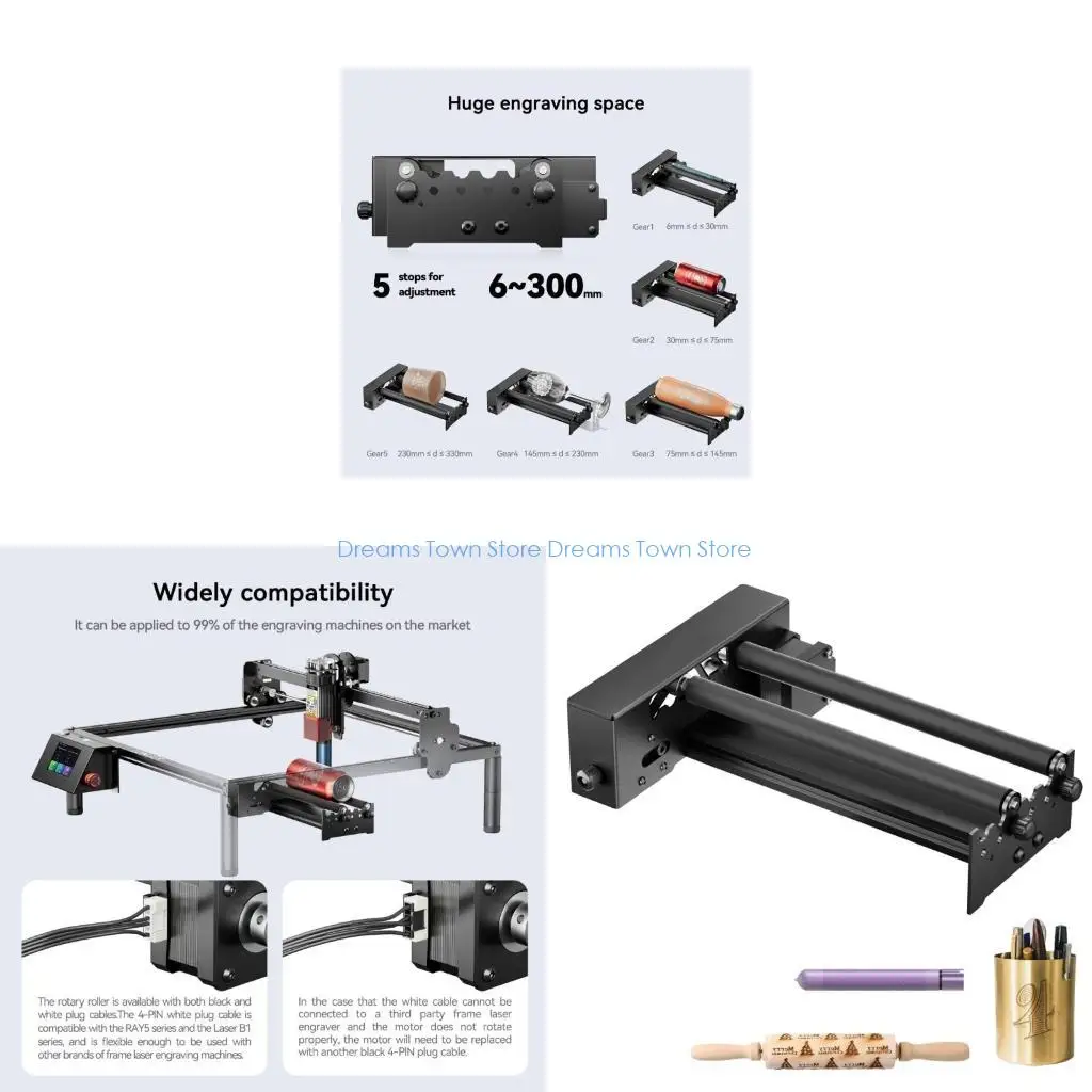 

HX6A Professional Roller Assembly Cylindrical Engraving Machine Roller Desktop