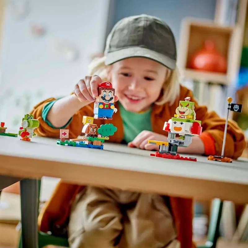 LEGO Building Blocks Super Mario Series 71439 71441 Avventura con Mario Blocchi di costruzione per bambini Giocattolo regalo