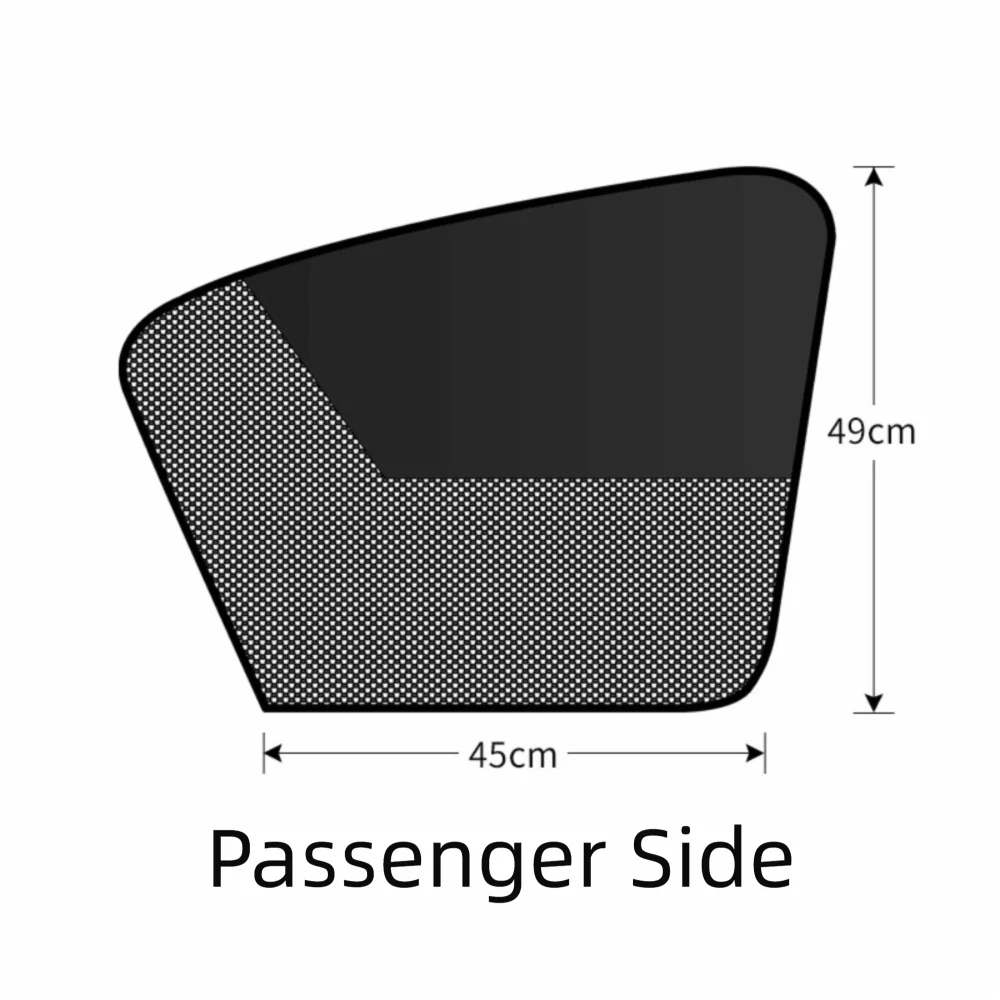 Magnetic Car Window Sun Shade One Way See Through UV Protection Privacy Sun Shade Foldable 10 Magnets Sunshade Curtain