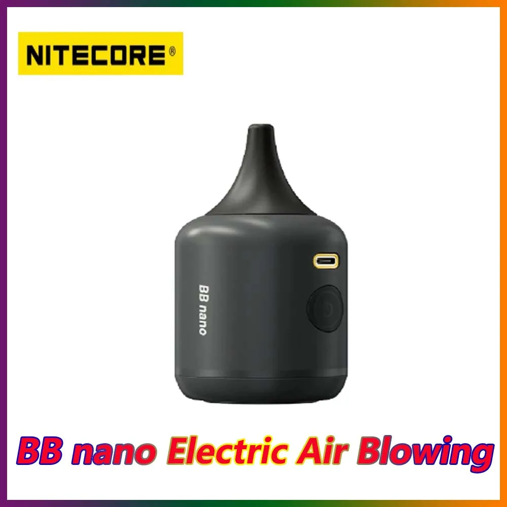 Nitecore BB nano Air Blowing Kit Camera Cleaning Electric Multi Function Purpose Lightweight Portable Air Blower