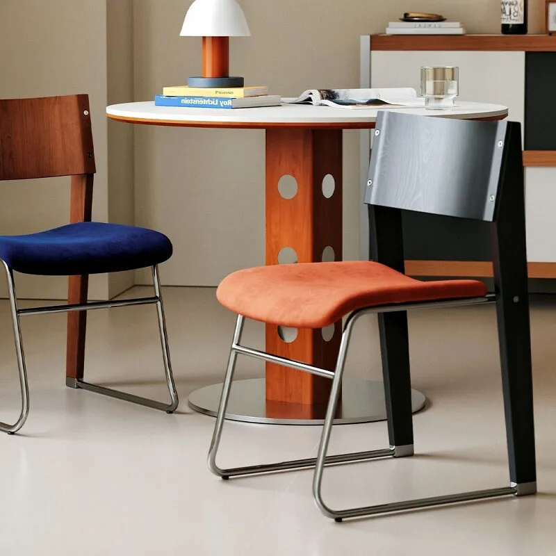 Modern Minimalist Dining Chairs Lounge Comfortable Unique Clear Accent Dining Chairs Vintage Nordic Muebles Kitchen Furniture