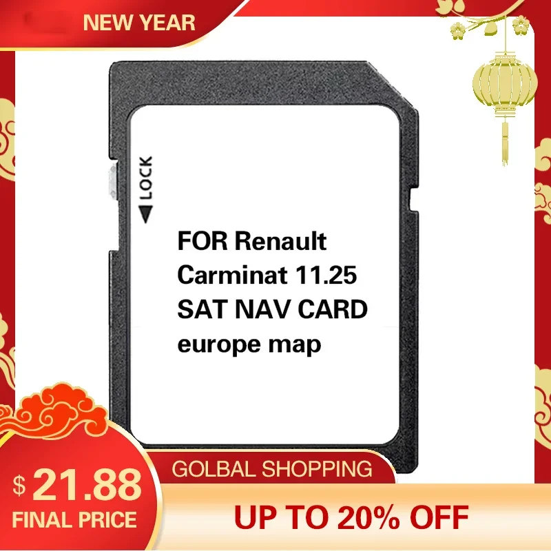 

Carminat 11.25 for Renault Laguna 2008 2010 Car Gps Accessories Naving SD Map Card Cover Portugal Cyprus Serbia Germany Spain