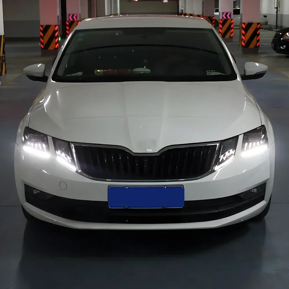 

For Skoda Octavia 2018-2020 Car Front Lamps Upgrade High Quality Projector Lens Car Accessories LED Auto Headlights Assembly
