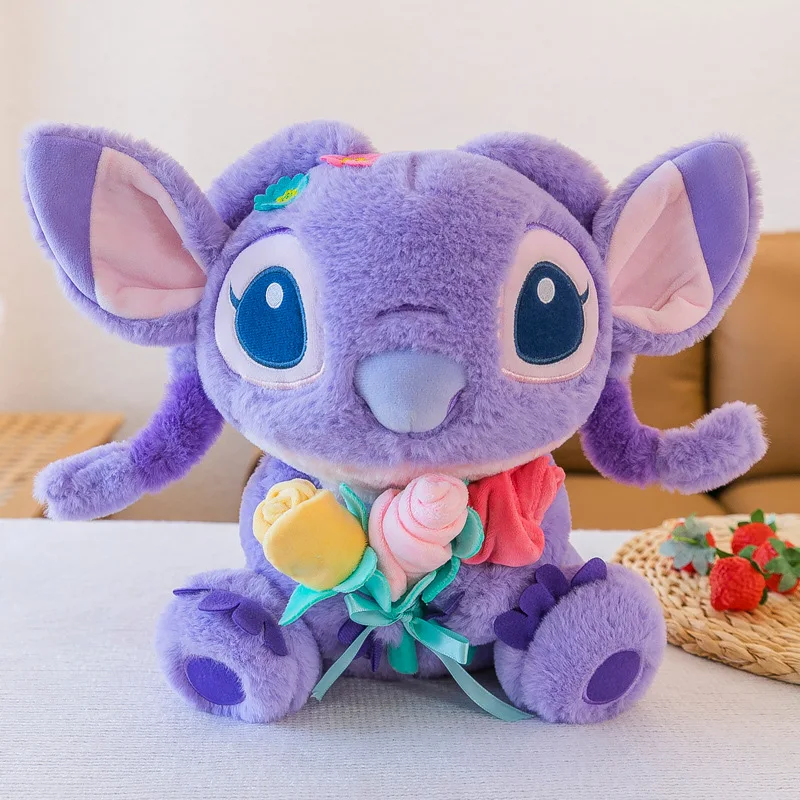 

New Disney Lilo & Stitch Plush Toys Model Cartoon Stuffed Plush Dolls Anime Plush Baby Toys Pendant Toy Girl Kids Birthday Gifts