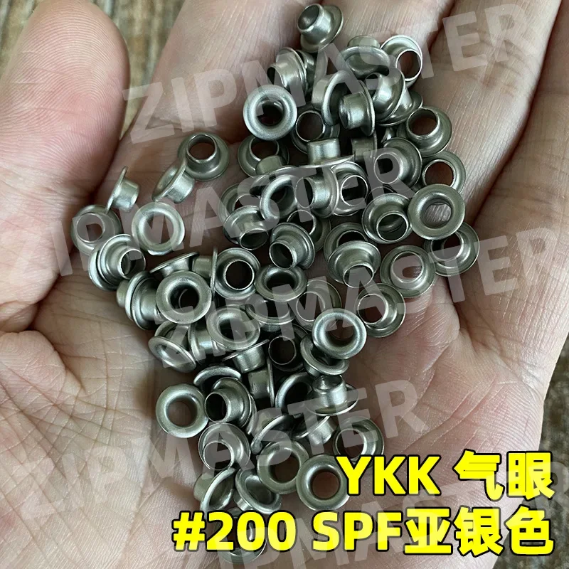 100 SetsGenuine YKK Air Eye Buckle, Refined Copper Corn Buckle, Clothing, Luggage, Hat Brim, Shoe Hole, Copper Air Eye Thickened