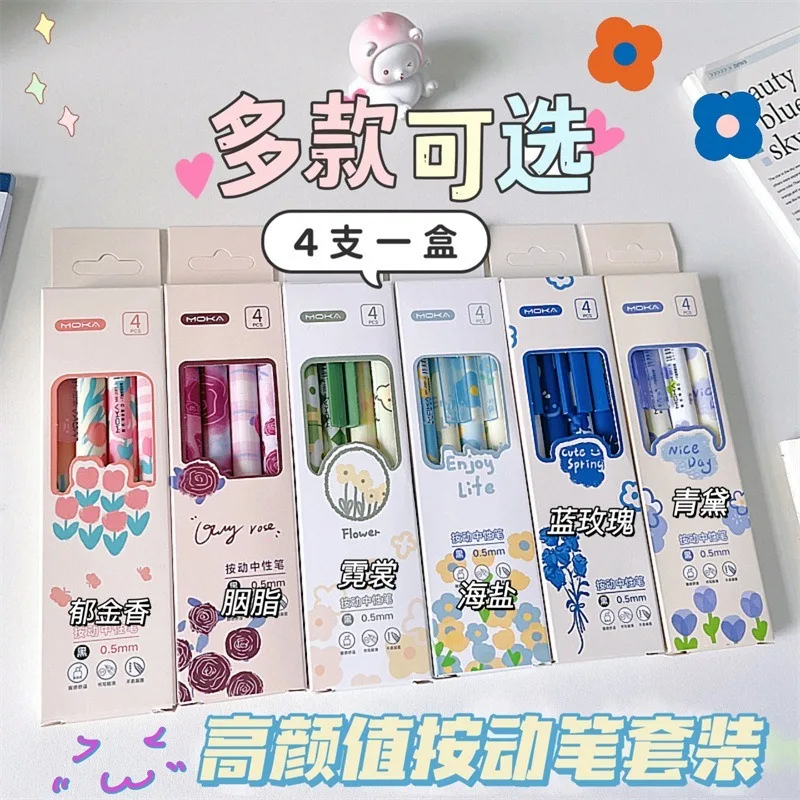 Ручка гелевая с мультяшным рисунком, 0,5 мм