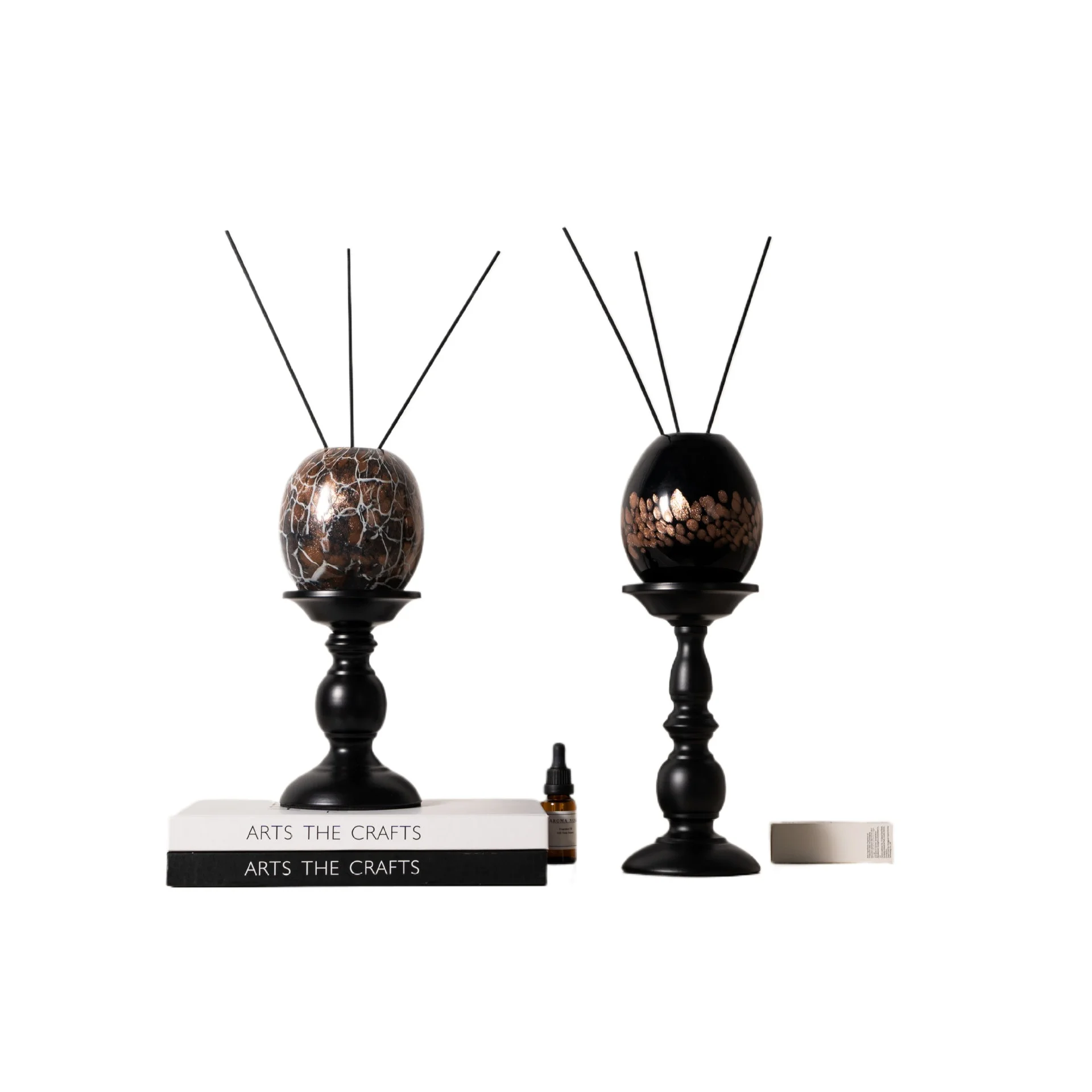 Artistic Mediterranean Style Desktop Empty Bottle Aromatherapy Diffuser Decorative Ornament Beauty Salon Atmosphere Layout