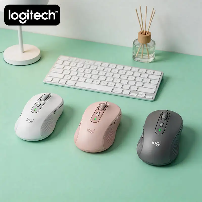 

Logitech M650 Wireless Ergonomic Mouse - Soft Thumb Rest, Advanced Optical Tracking, 90% Quieter Operation, 24-Month Battery