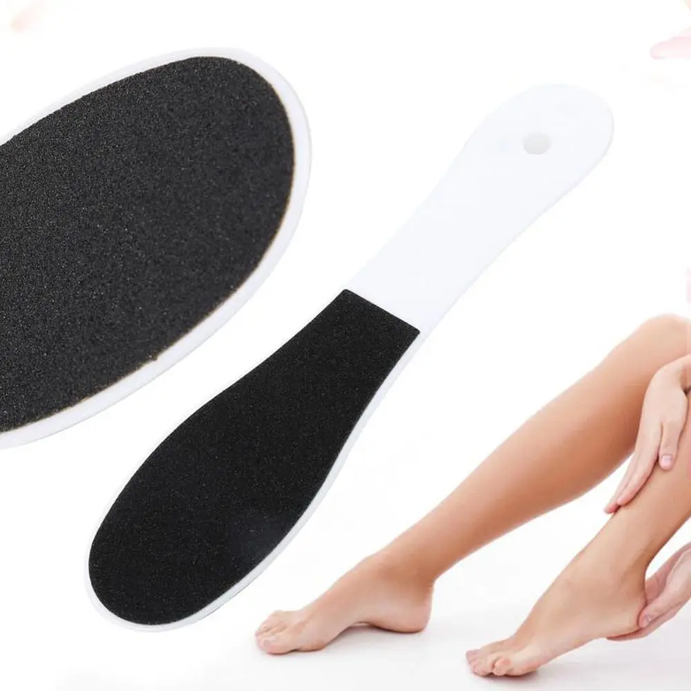 1PC Foot Rasp File Scrubber tarka suchy szorstki pilnik usuwający martwy naskórek i zgrubienia Pedicure narzędzie do pielęgnacji paznokci dwustronne usuwanie martwego naskórka