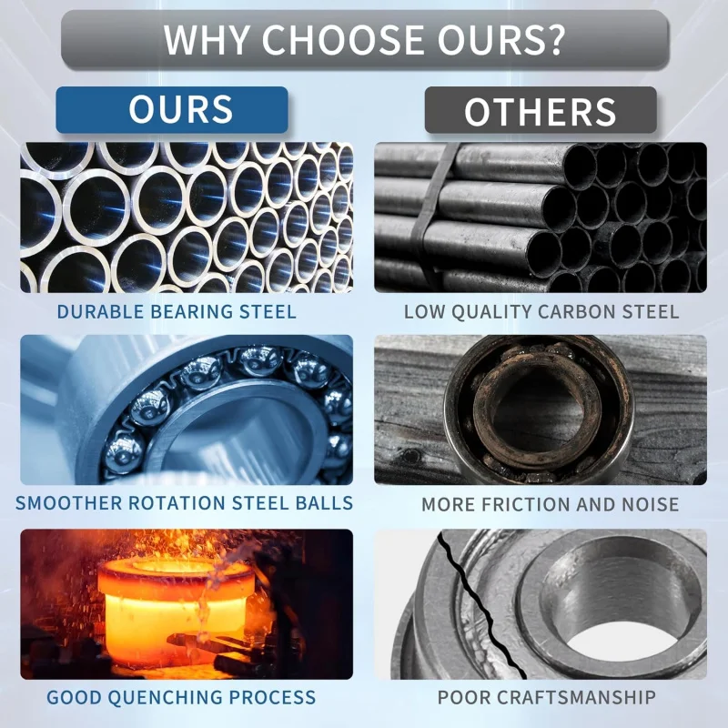 Радиальные шарикоподшипники 604-2rs P6 4x12x4 мм, смазочные подшипники, двойное резиновое уплотнение, черный, серебристый тон, скутер - упаковка из 10 шт.