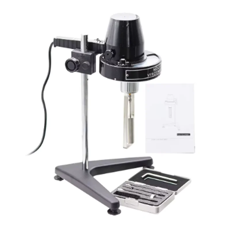 NDJ-1 Rotational Rotary Viscometer Viscosity Tester Meter Fluidimeter Portable Viscosity Meter Tester 220V / 110V