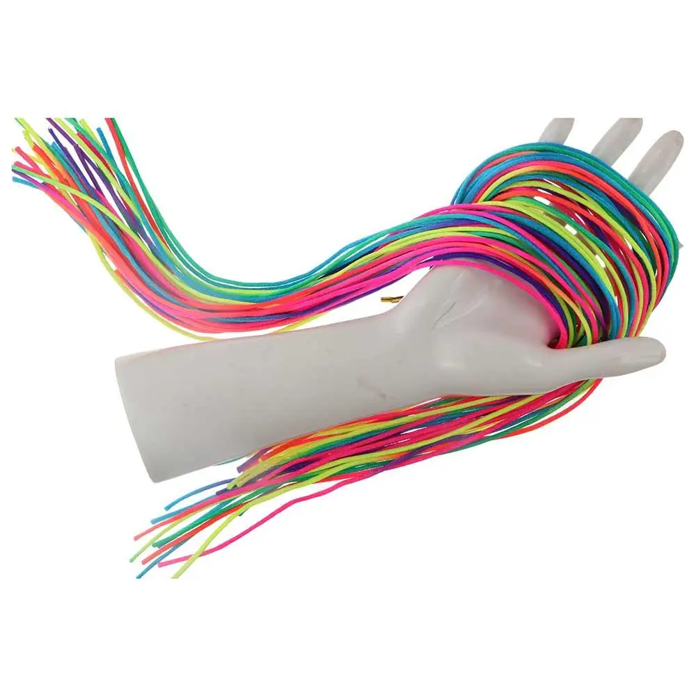 Girls Mix Color Webbing Silk thread Woven Rope Hair Styling Tool Twist Knitting DIY Hair Accessories Braided Hair Rope