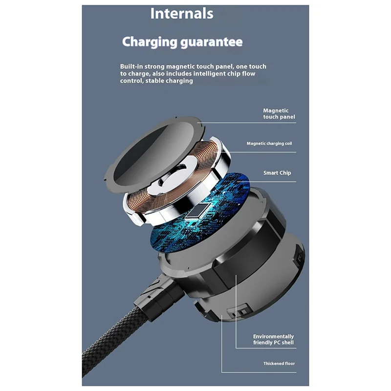 A003 삼성 갤럭시 시계 마그네틱 C USB A 케이블 3.94 용 2 In 1 Usb 유형 C 충전기 갤럭시 시계 5 Pro 클래식 S22/23에 적합