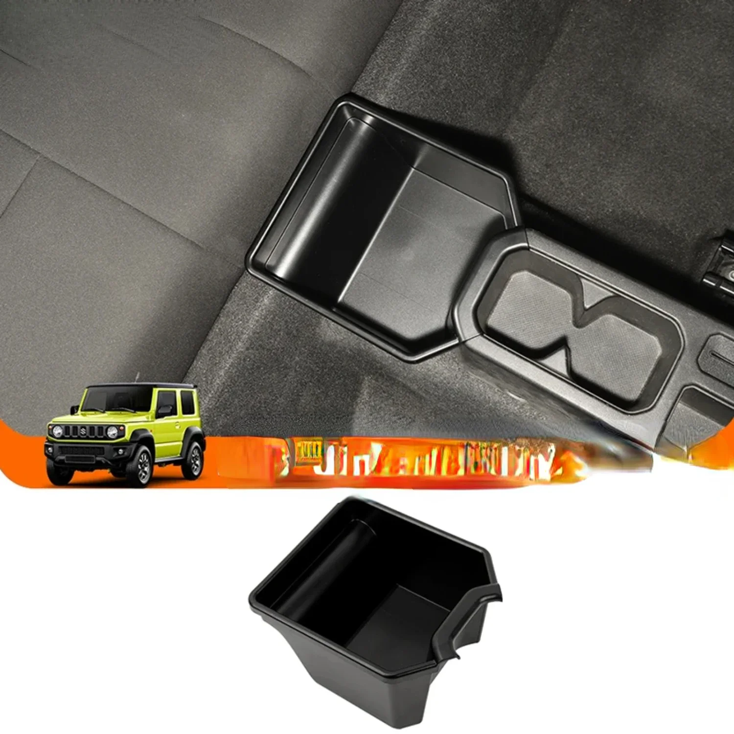 

Efficient, Stylish, and Elegant Rear Center Organizer Box for 2019-2023 Jimny - Practical Accessories to Keep Your Vehicle Inter