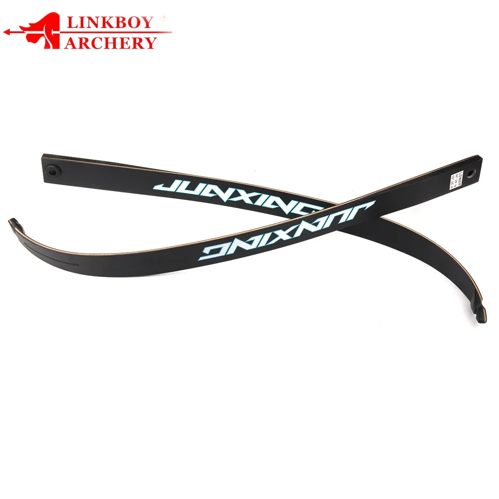 JUNGXING F168/158/155 Shoulder  Take Down Recurve Bow Limbs 18-40 lbs for With Maple Wood Backed High Strength Fiberglass Limbs